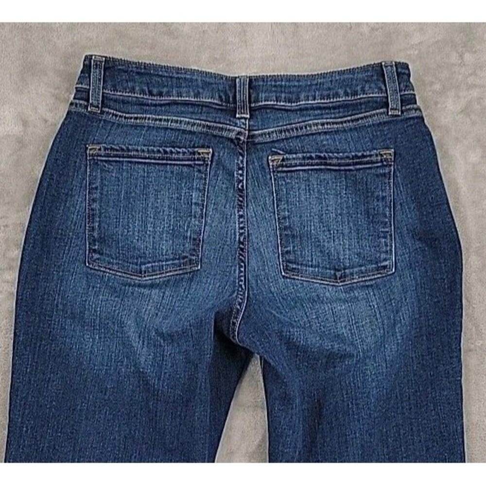 L L Bean Womens Jeans Size 10 Petite Straight Leg 28x27 - Picture 4 of 11